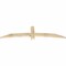 Ekena Millwork Bellingham Rough Sawn Timber Gable Bracket, Douglas Fir, 72"W x 18"H x 2"D x 4"F, 6/12 Pitch GBW072X18X0204BEL00RDF - alternate 5